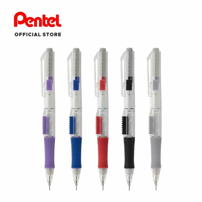 

PRODUK TERLARIS Mechanical Pencil Quick Click - PD215 - Merah