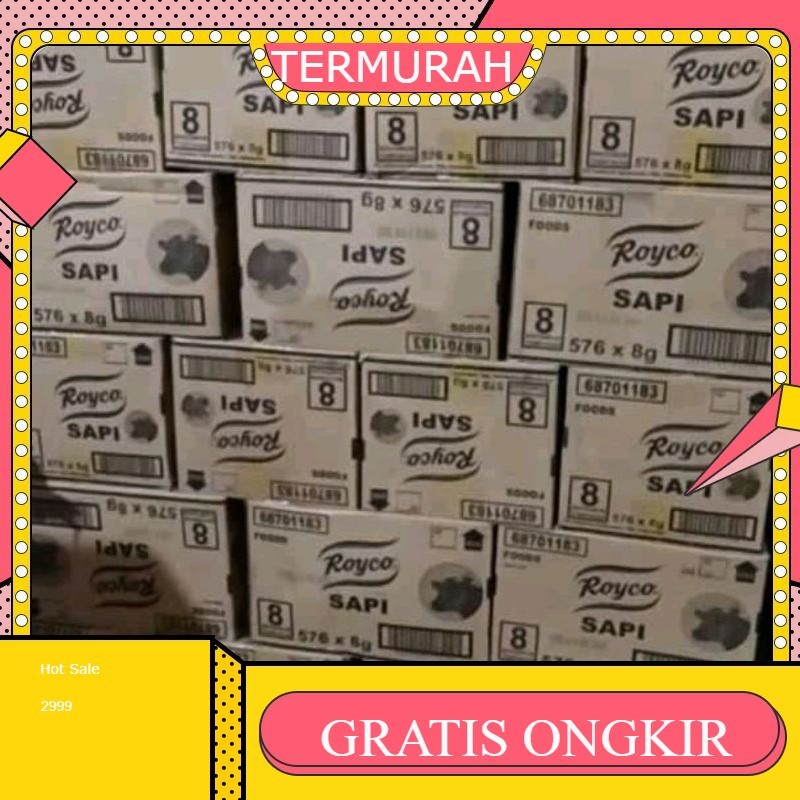 

[ 1 Dus ] Royco Kaldu Ayam & Sapi rentengan