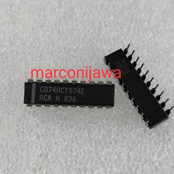 AM99 74HCT574E ic dip RCA asli