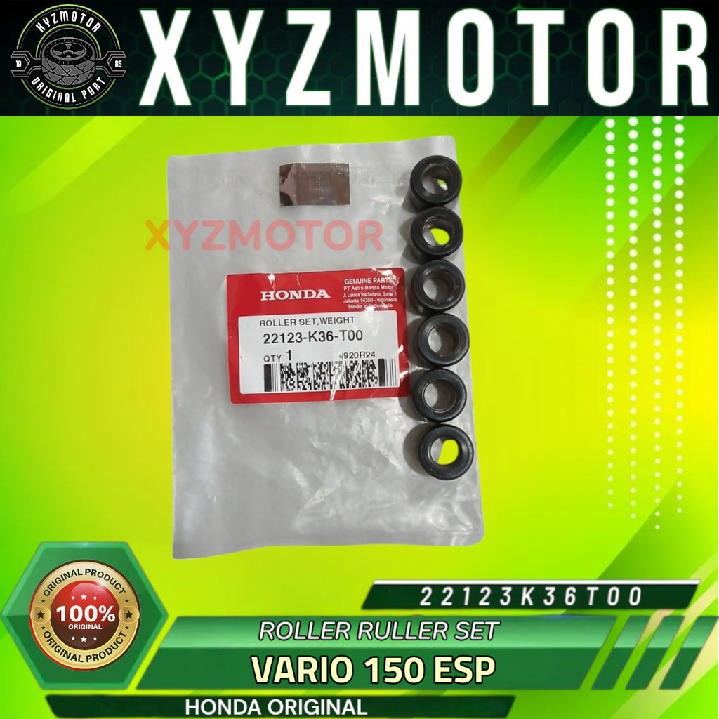 ROLLER RULLER SET VARIO 150 ESP AHM 22123-K36-T00