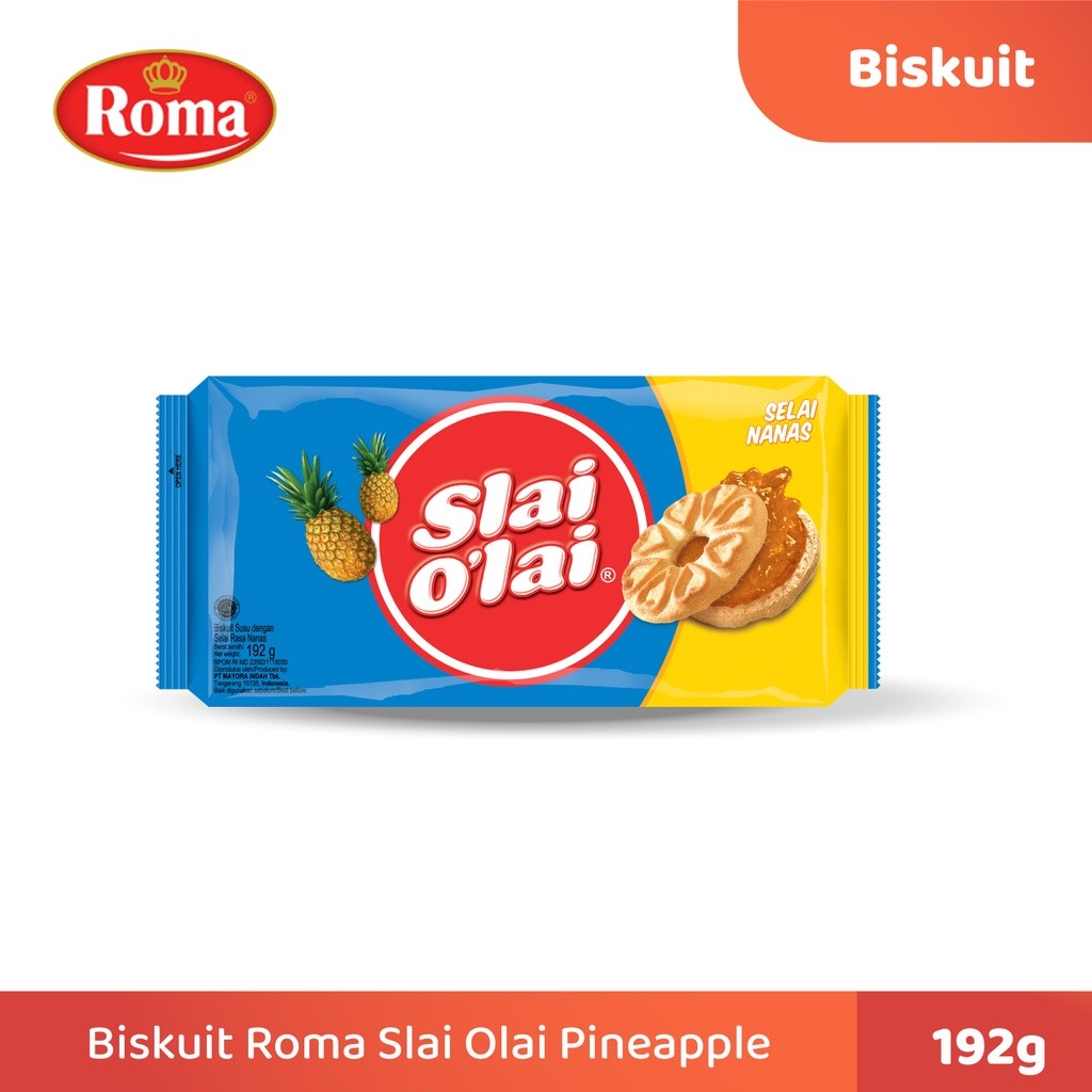 

Roma Slai O'lai Pineapple 192 Gram