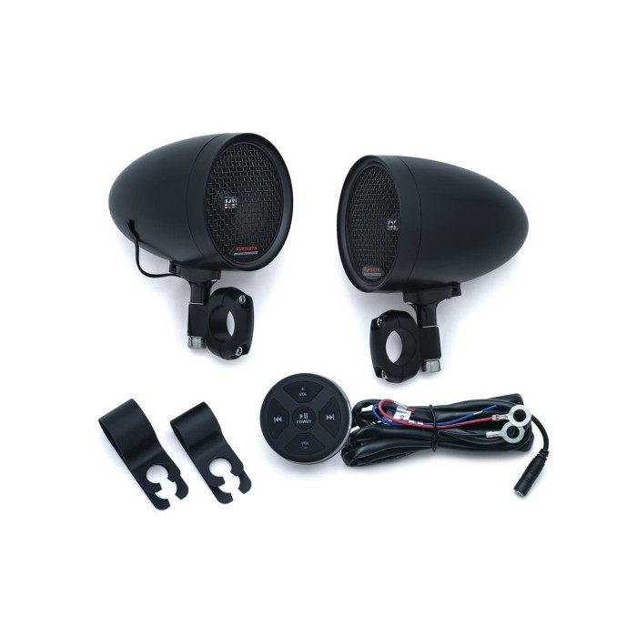 Kuryakyn # 2713 Road Thunder Speaker Pods & Bluetooth Audio by MTX