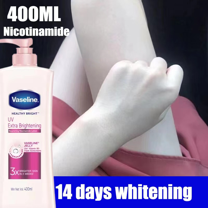 Vaseline Healthy Even Tone with Vitamin B3 and SPF 10 Nicotinamide Permanent Whitening Body Lotion S