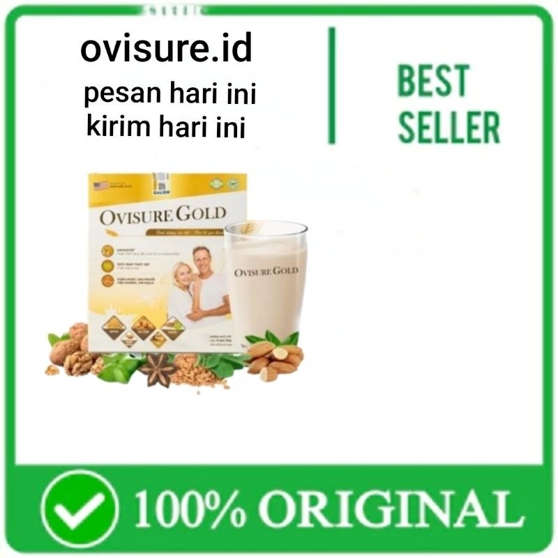 

OVISURE GOLD SUSU VITAMIN TULANG DAN SENDI NYERI OTOT ASTEOPOROSIS OSTEOARTHRITIS