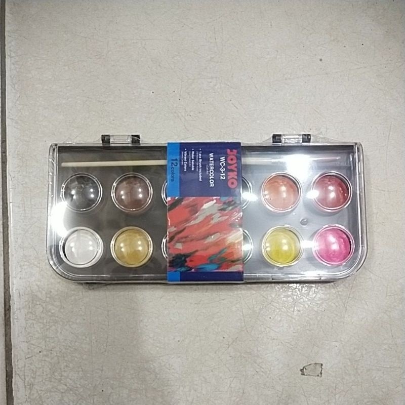 

WATERCOLOR cat air joyko WC-3-12 12 warna