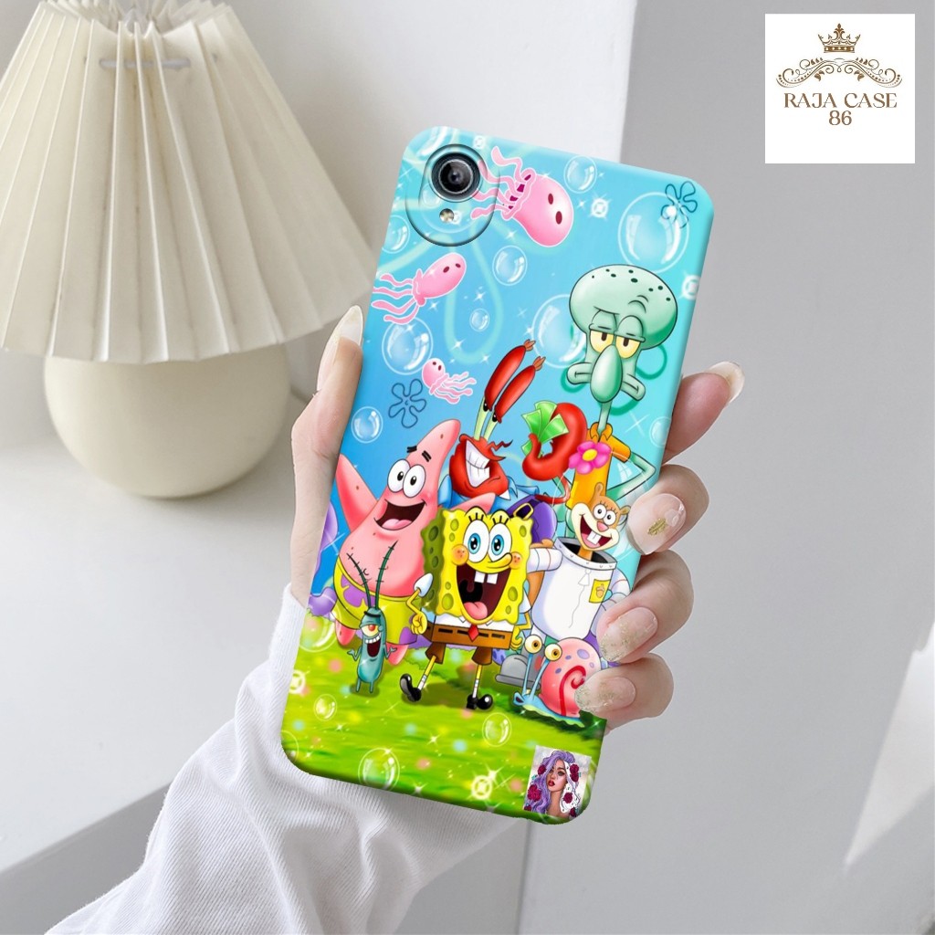 Softcase Vivo y91c - Rajacase-  Casing Vivo y91c - Motif case kartun - Vivo - Softcase Vivo y91c Pel