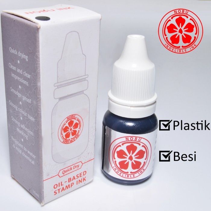 

Tinta Stempel Permanen Tanggal Kadaluarsa - Plastik - Foil Aluminium - 15 ml, Merah