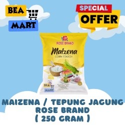 

Tepung Maizena Rose Brand 250gr | Tepung Pati Jagung Corn Starch RoseBrand 250 gr gram Halal