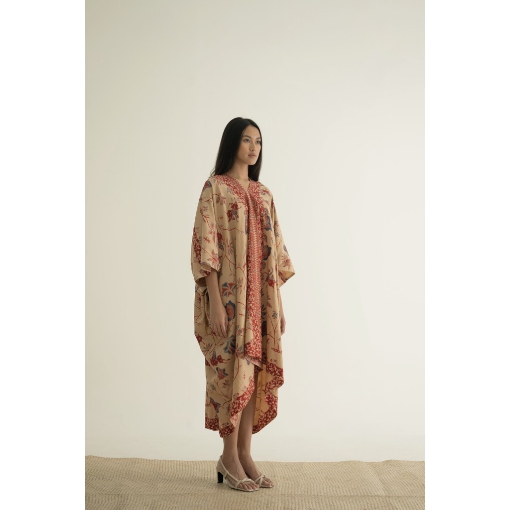 NEW -Amira Dress Batik 03/Kaftan Modern/Kalong/Gamis/Hijab/Lowo
