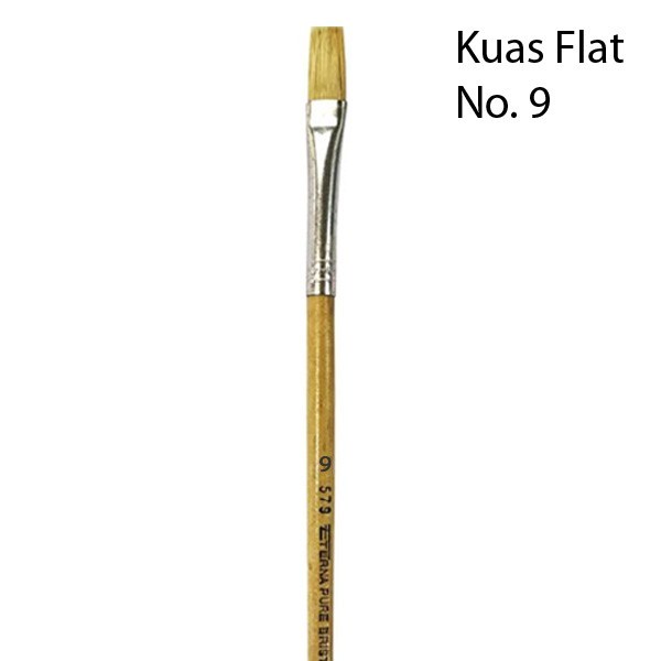 

Kuas Lukis Nomor 9 Flat Eterna Mastona Pagoda