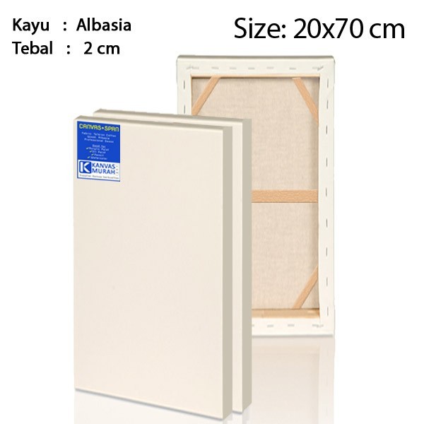 

Kanvas Lukis Spanram 20x70 cm Canvas Frame 70x20 cm