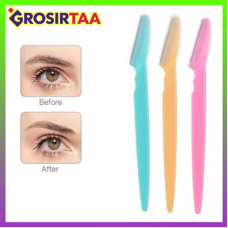 COD Makassar Pisau Alis Alat Pencukur Alis Tinkle Pisau Alat Kerokan Alis Silet Eyebrow Razor Tokose