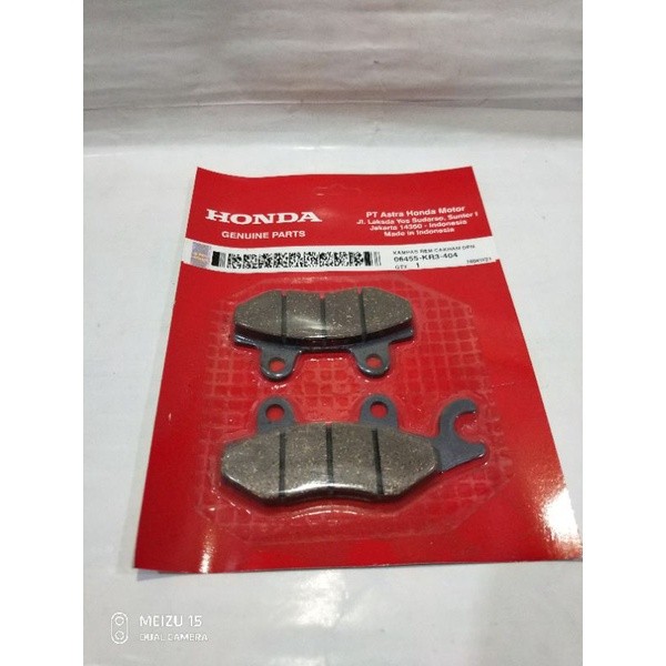 Kampas Rem Depan Dispad Supra X Karisma SX125 Ori AHM