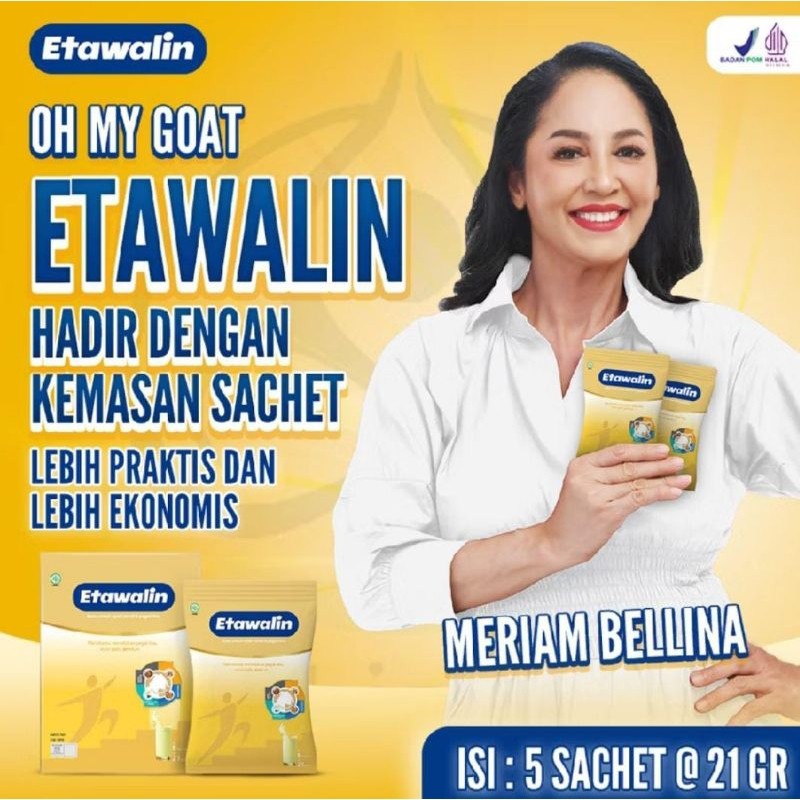 

Etawalin 5 Sachet, Susu kambing
