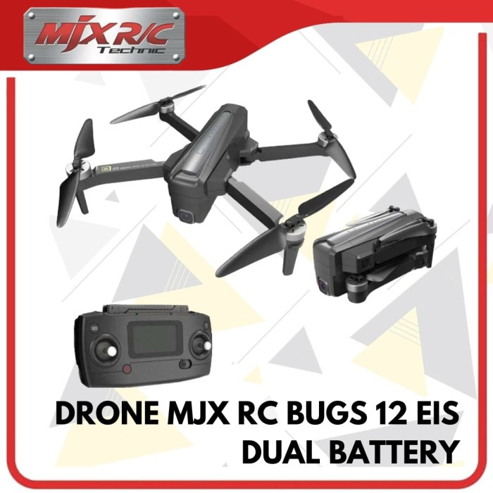 DRONE MJX RC BUGS 12 EIS DUAL BATTERY DRONE KAMERA