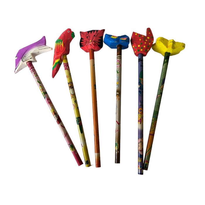 

Set Pensil Kayu Motif Aneka Hewan Binatang