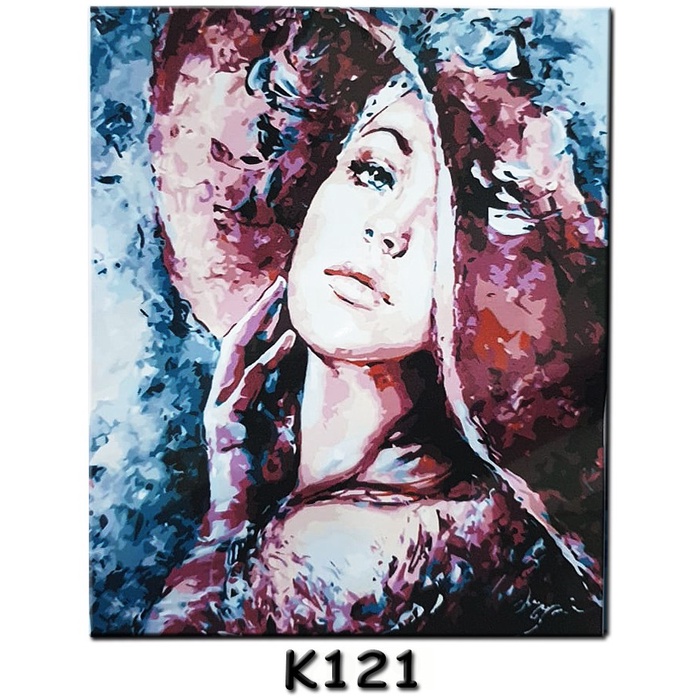 

PROMO KANVAS PORTRAIT 50CMX40CM PAINTING BY NUMBERS KARAKTER LONDON - K121, TANPA FRAME