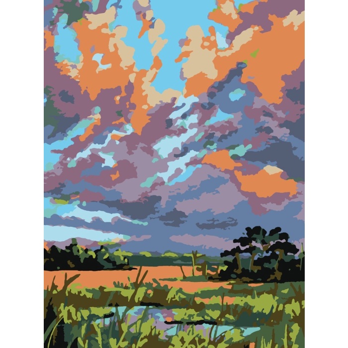 

[LD-0531] Paint By Number Bartega - Summer Love (Season Series) - Without Easel