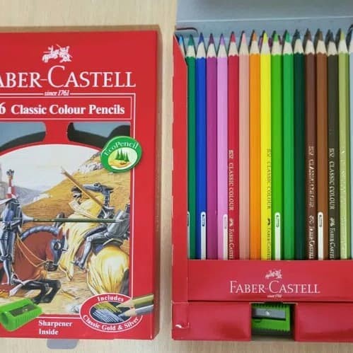 

[Best Seller] Pensil Warna Faber-Castell set 36 - TANPA BUBBLE