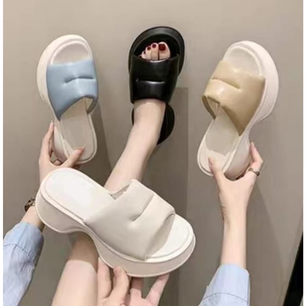NEWSTAR SANDAL FLAT SELOP WANITA AP31