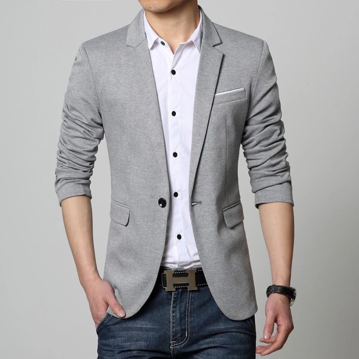 best -BLAZER PRIA SLIMFIT ORIGINAL SUPER GIO SOFT GREY TWIST PREMIUM NIKAYU - ABU MUDA, S