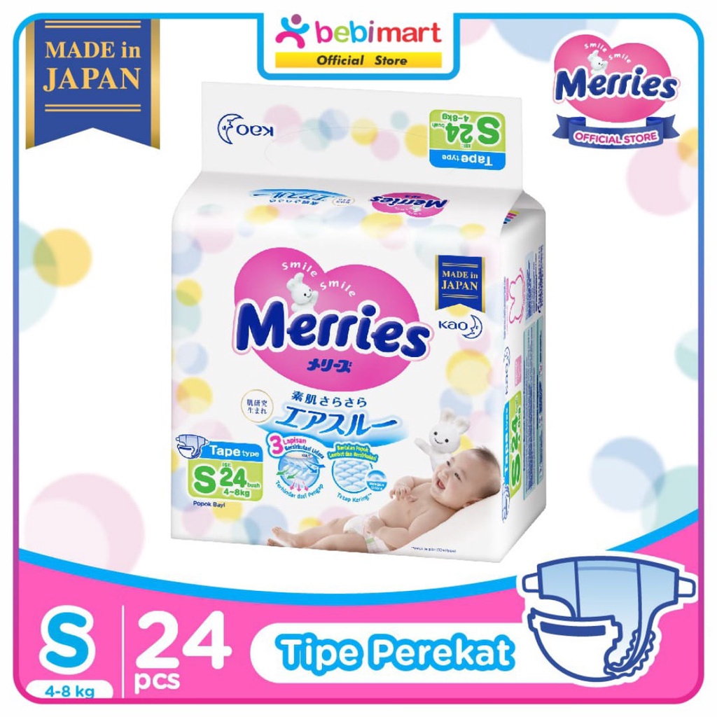 

Merries Premium Perekat/Tape S24