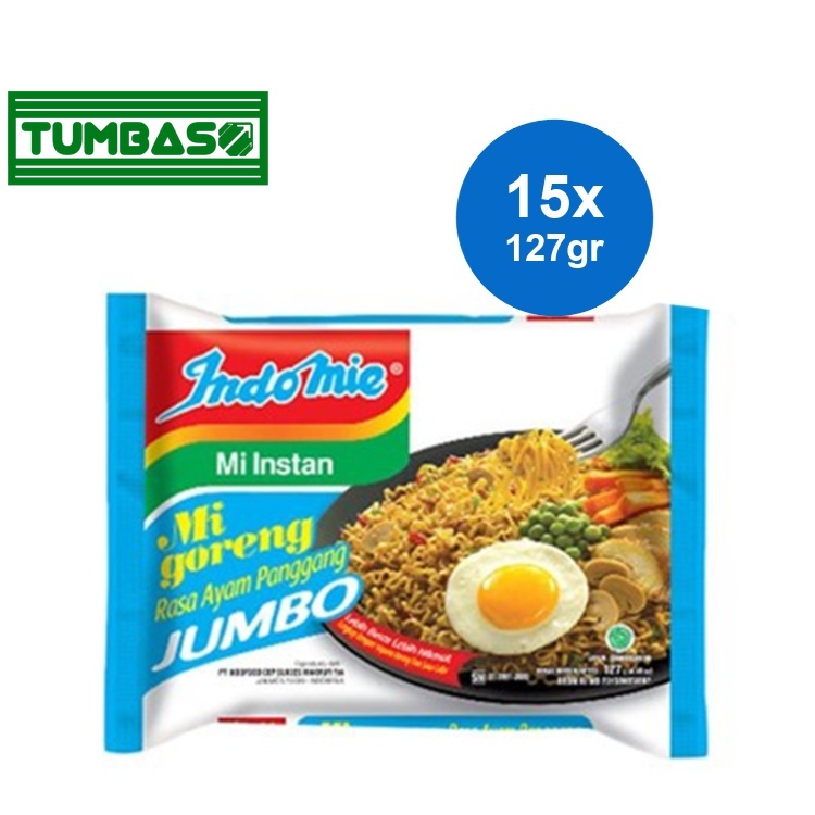 

Tumbaso Indomie Mi Goreng Ayam Panggang Jumbo 15 x 127 gr