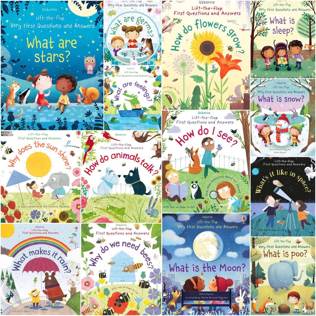 Buku Usborne Lift The Flap  Buku Usborne  Book Usborne Lift The Flap  English Book for Childern