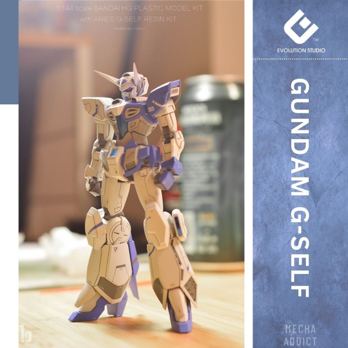 HG Resin Conversion Dress Kit Gundam G-self by EVO Evolution Studio
