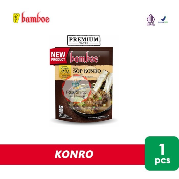 

Bamboe Bumbu ASIA Sop Konro Rib Soup (120 gr) - FasyAnita Mart Denpasar