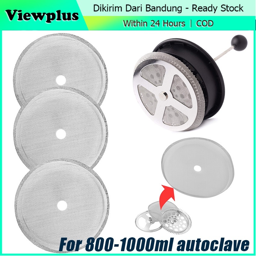 Filter French Press Mesh Stainless Reusable - Filter Mesh French Press