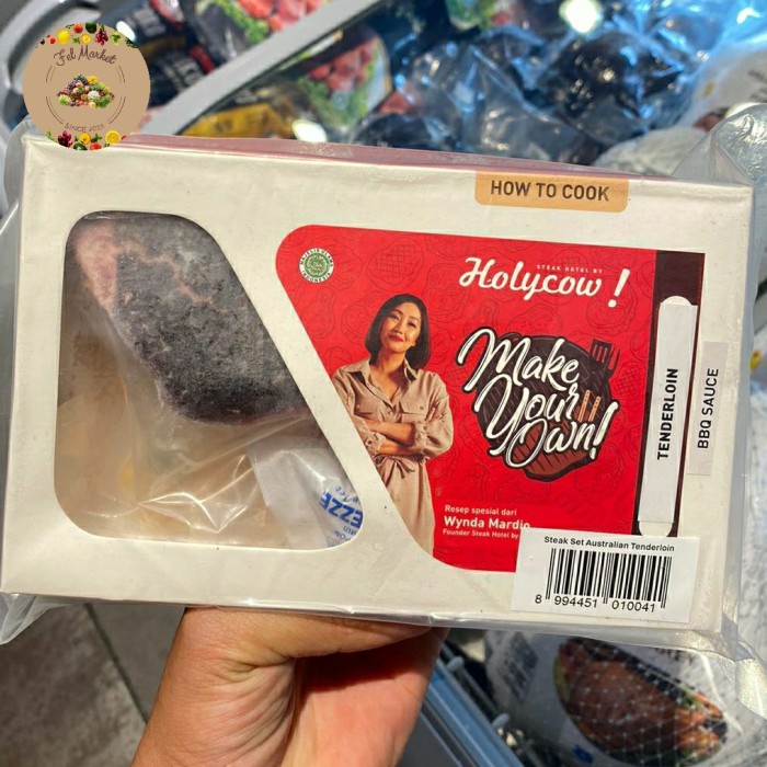 

Holycow Tenderloin Steak Frozen Australia 200 grm