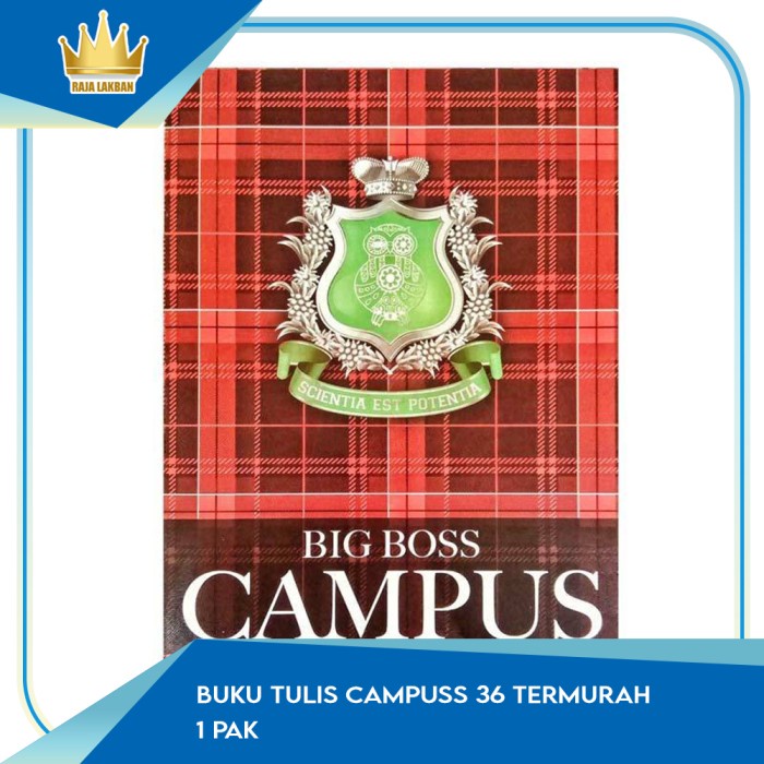 

Buku Tulis Campuss 36 - 1 Pak