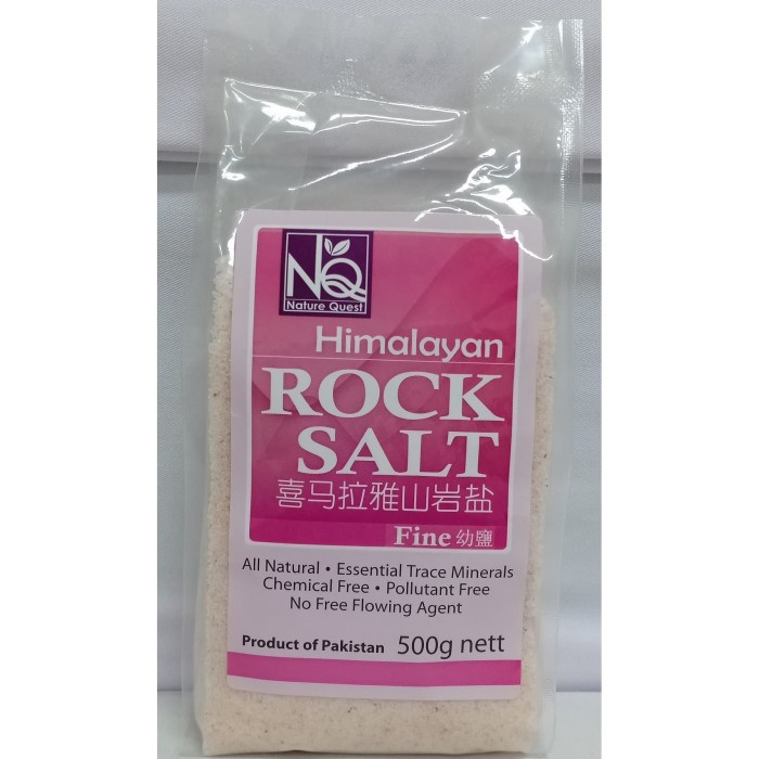 

New Produk Termurah Nature Quest - Himalayan Rock Salt - 500 gr