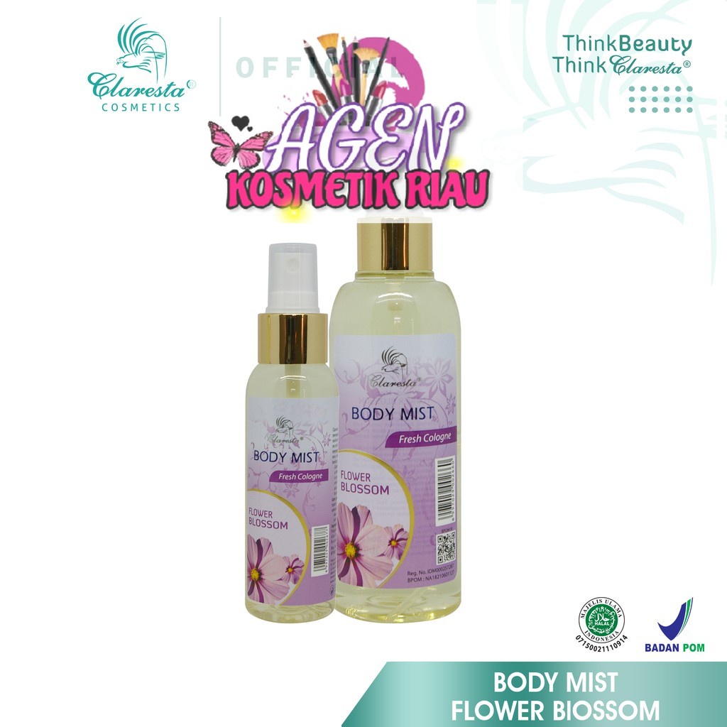 Claresta Body Mist Flower Blossom