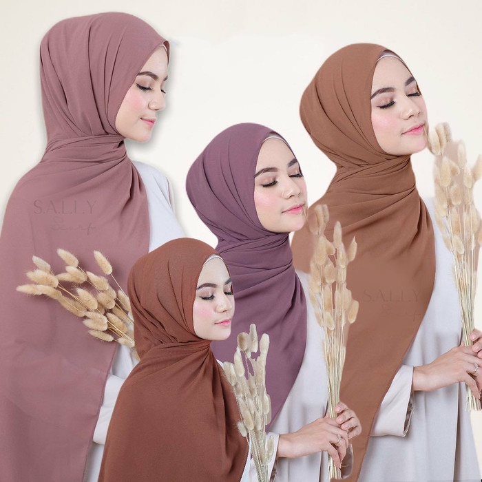 Pashmina Ceruty Baby Doll Hijab Pashmina Ceruty Baby Doll