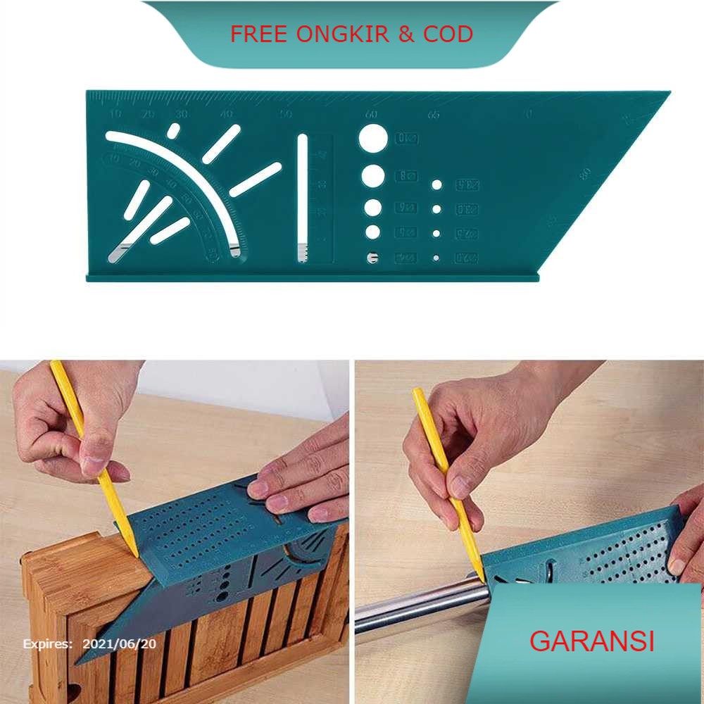 

Penggaris Mark Line Gauge T-Type Ruler 90 Degree - HK3D Vellorystore