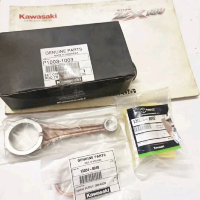 STANG SEHER ROD CONNECTING SET KAWASAKI ZX130 ZX 130 ORIGINAL