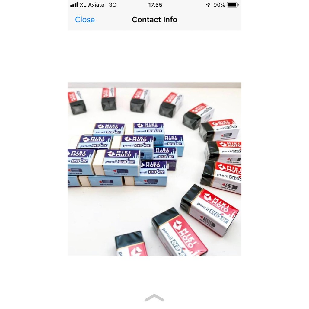 

PENGHAPUS PENSIL ISI 1 pcs random eceran