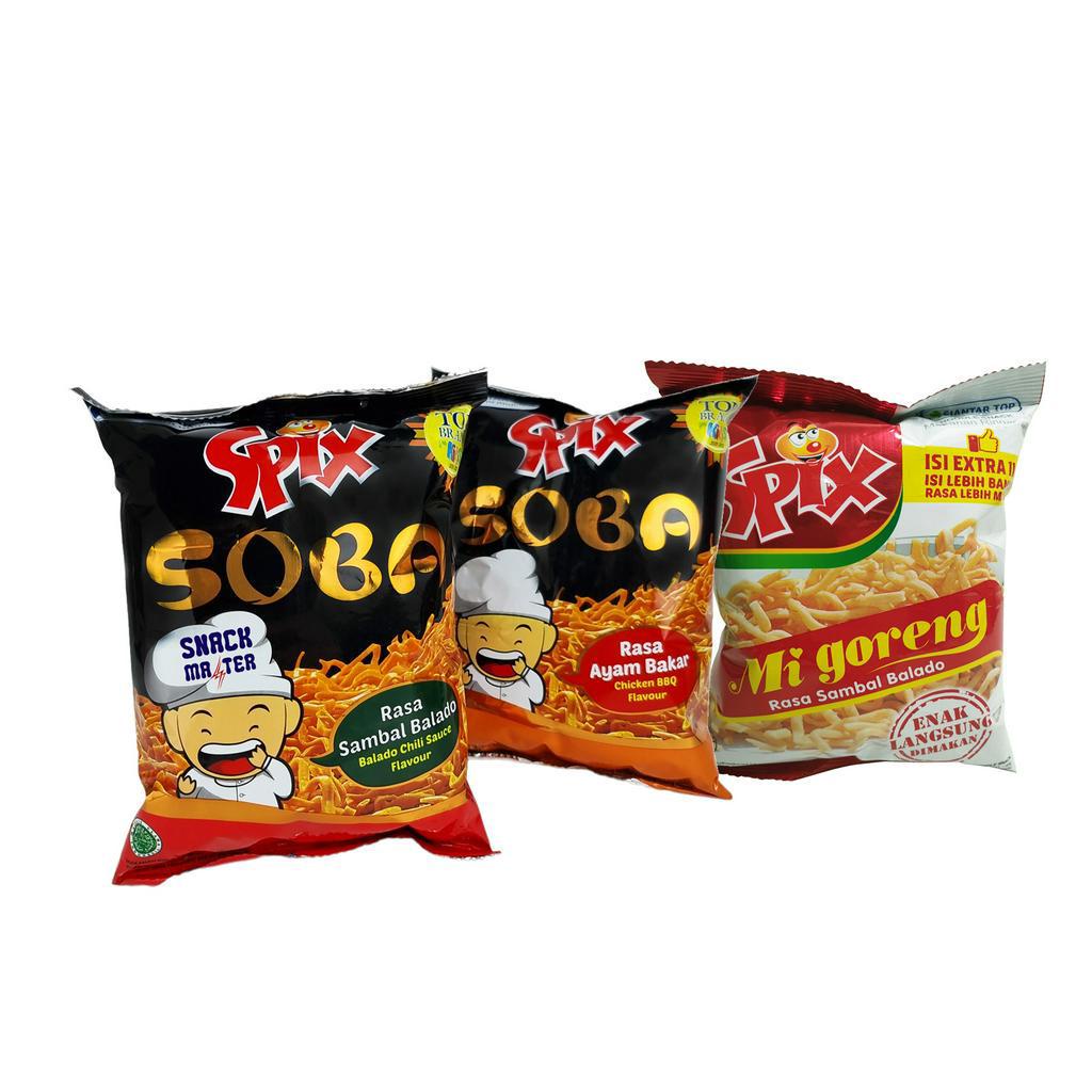 

Spix Mie Soba Mi Goreng Premium Pack - Netto 50 gr.