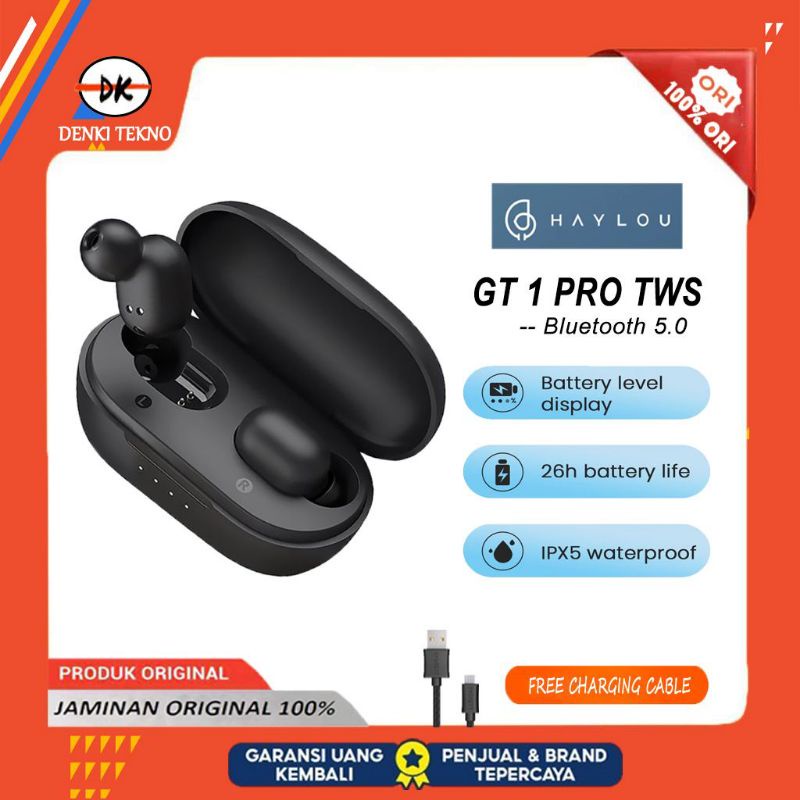 Mi Haylou GT1 Pro TWS bluetooth earphone 100% Original