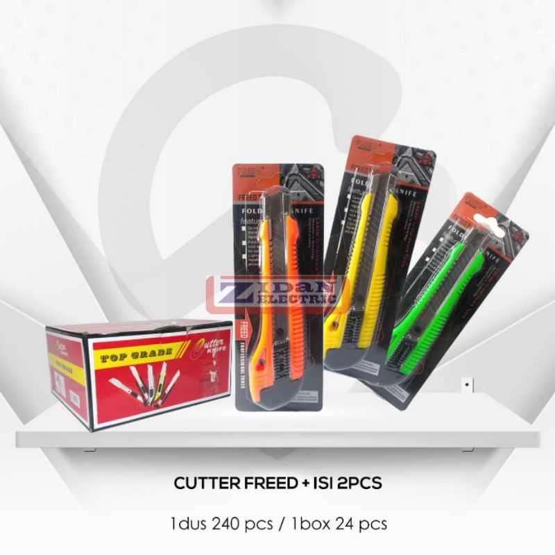 

Cutter / Pisau Cutter / Pisau Karter / Pisau Carter / Pisau Kater Freed