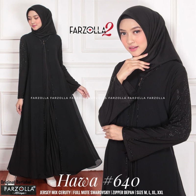 BAJU WANITA ARAB TURKEY DUBAI PREMIUM MEWAH Gamis Hawa #640 Busana Muslim