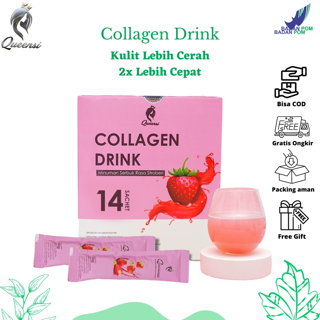 COLLAGEN DRINK MINUMAN KOLAGEN MINUMAN PENCERAH KULIT BPOM