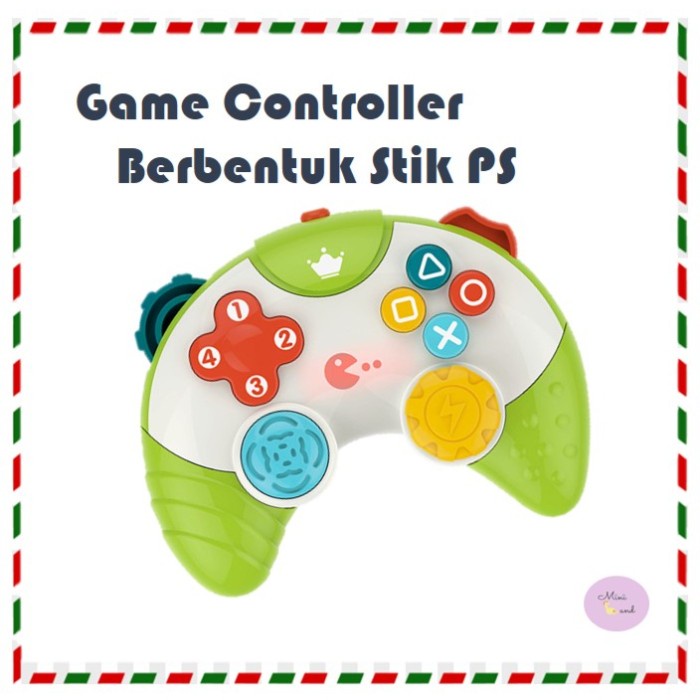 Mainan Controller Anak/ Mainan Berbentuk Stik PS Anak/ Mainan  Edukasi