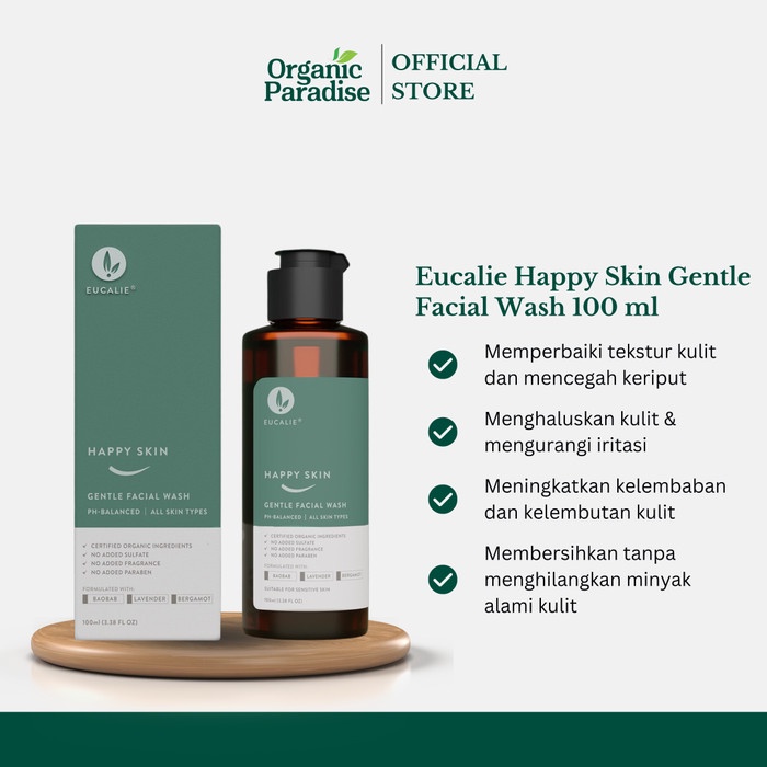 

Premium Eucalie Happy Skin Gentle Facial Wash 100 ml