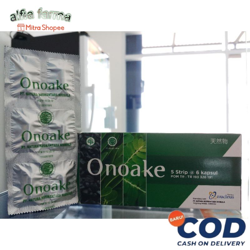 onoake asi booster strip 6 kapsul  originale