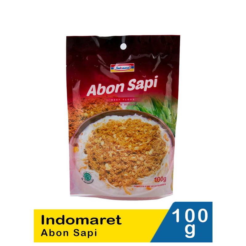 

Abon Sapi Indomaret 100G / Abon Sapi Termurah Abo Tahan Lama / Abo Spesial