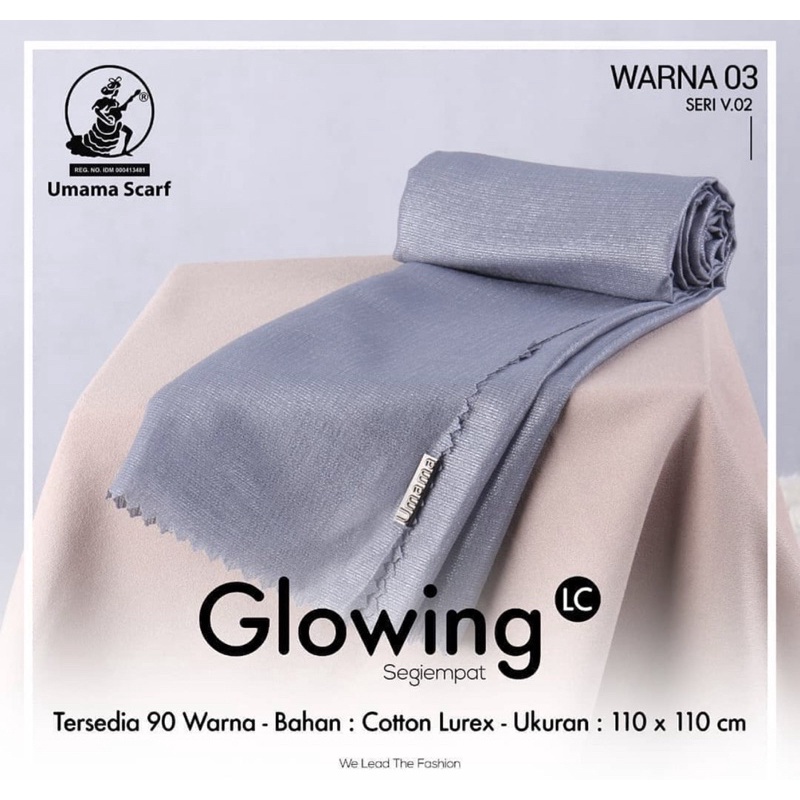 GLOWING LC ORIGINAL UMAMA SCARF BELLA SINAR AZARA
