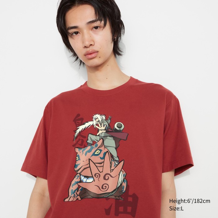 UNIQLO UT Naruto Lengan Pendek 465223 Uniseks